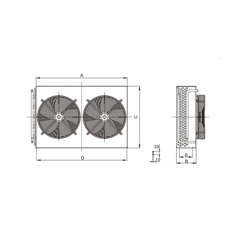FNHG Uri ng Condenser